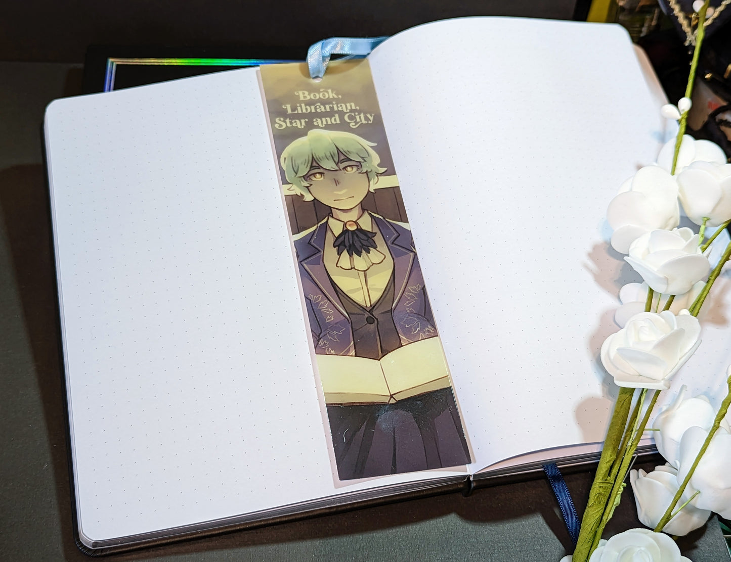 B-GRADE - Hard Cover Notebook - Book of the Library