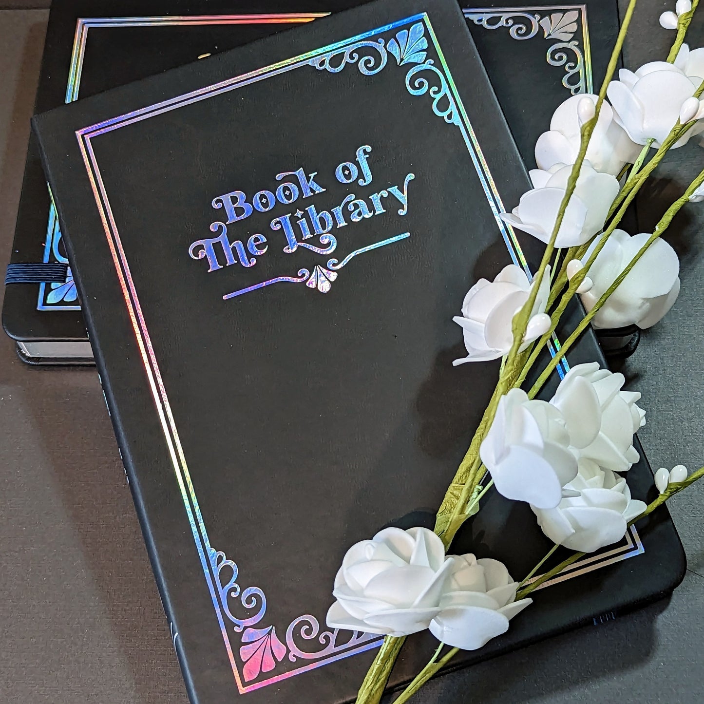 B-GRADE - Hard Cover Notebook - Book of the Library