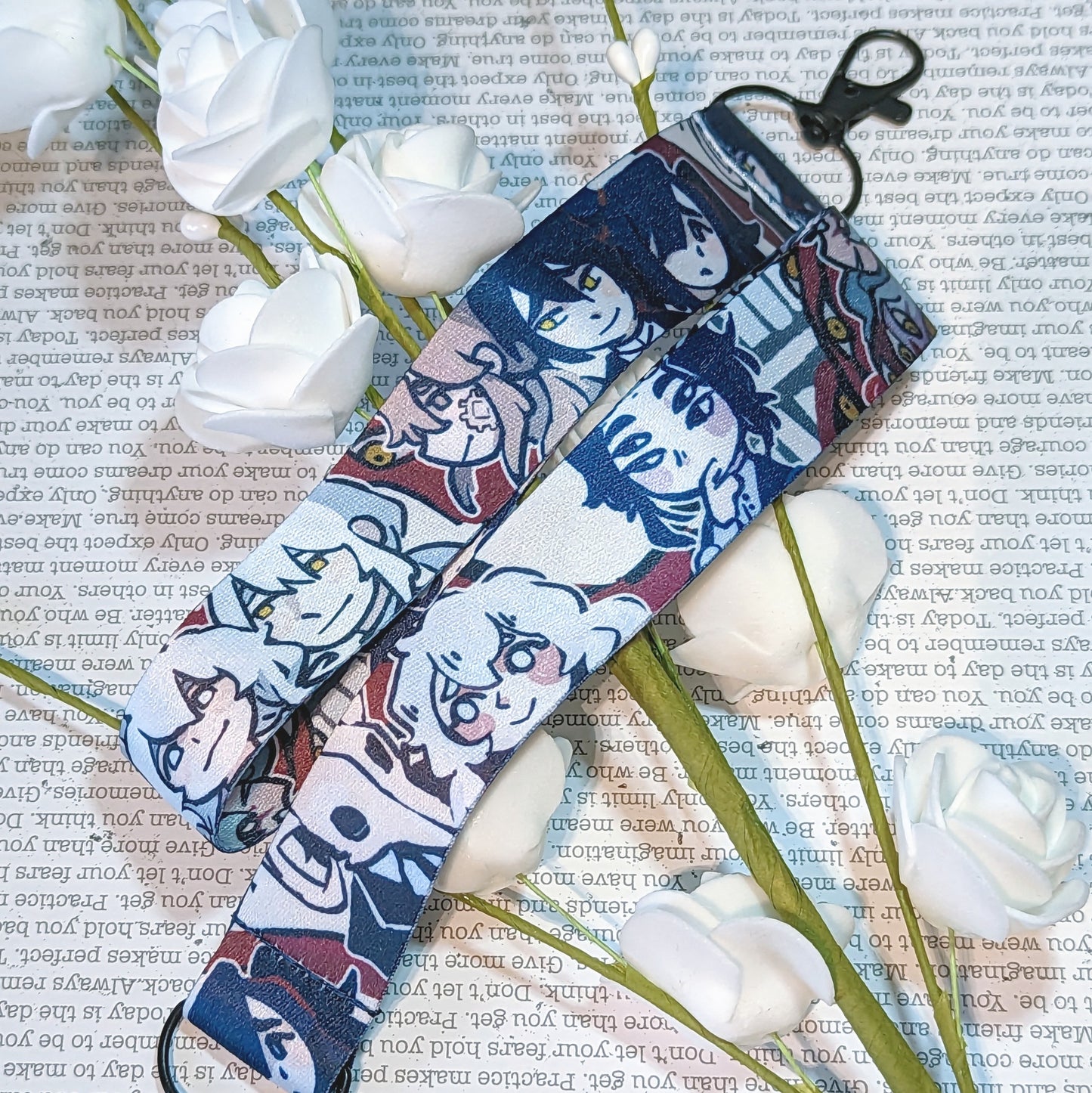 Lanyard & Wrist Strap - Hello, Charlottes!