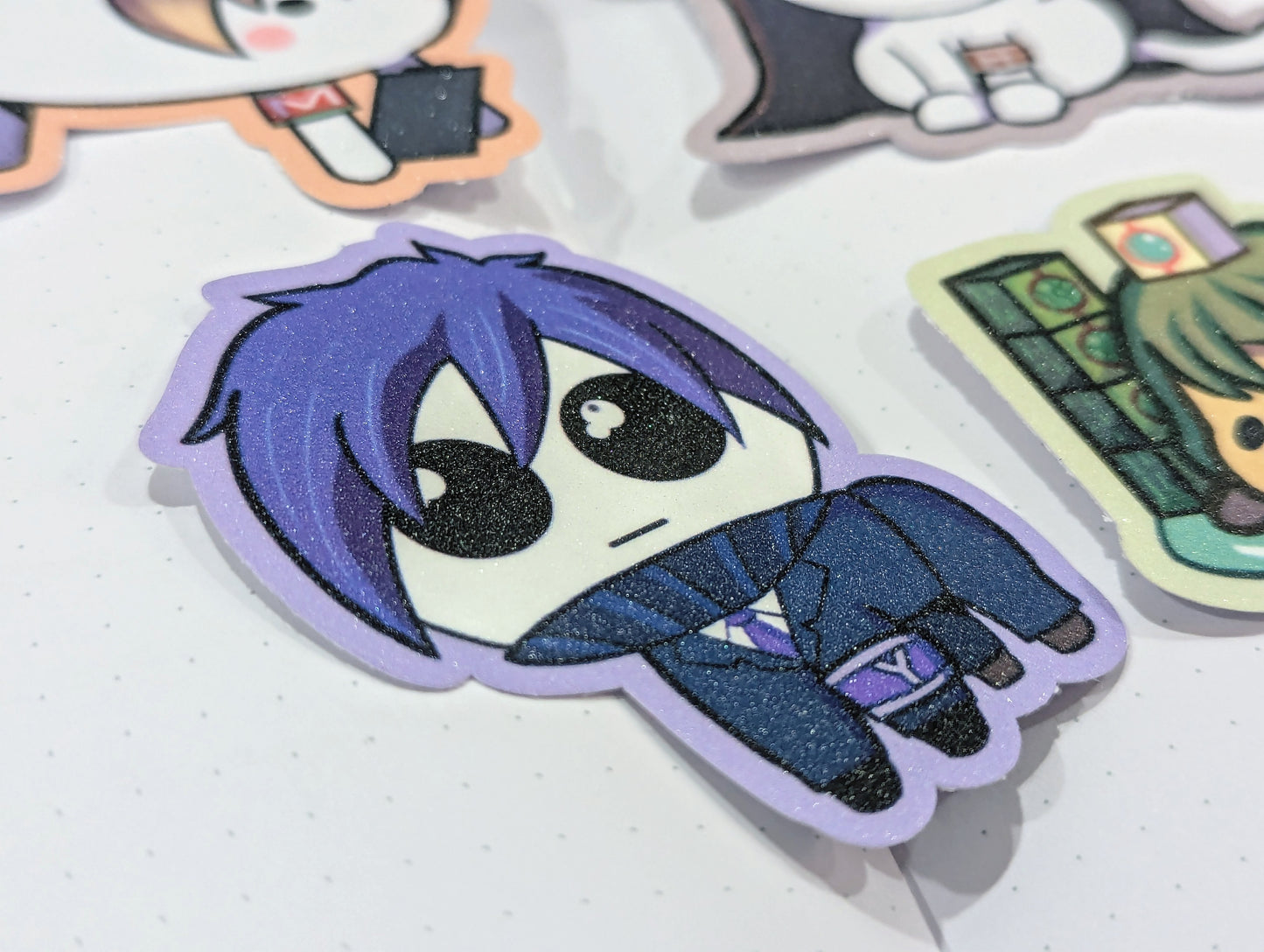 Glitter Stickers - Wibbly Asiyah (Lobotomy Corporation)