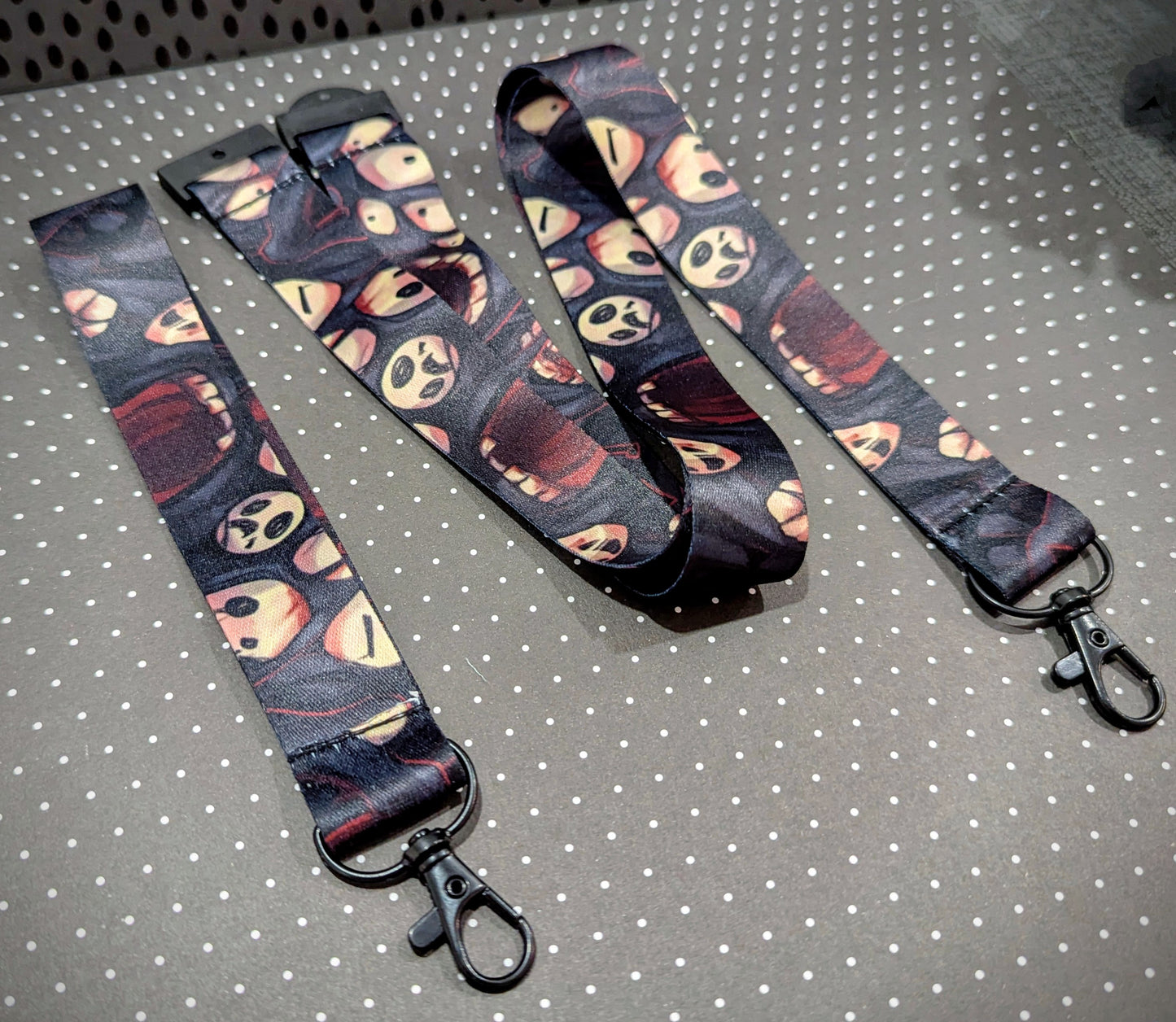 Lanyard & Wrist Strap - Mountain of Smiling Bodies (Lobotomy Corporation)