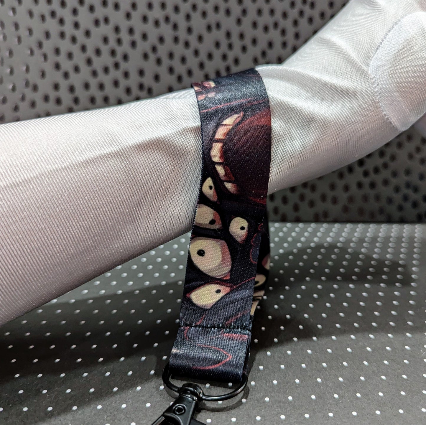 Lanyard & Wrist Strap - Mountain of Smiling Bodies (Lobotomy Corporation)