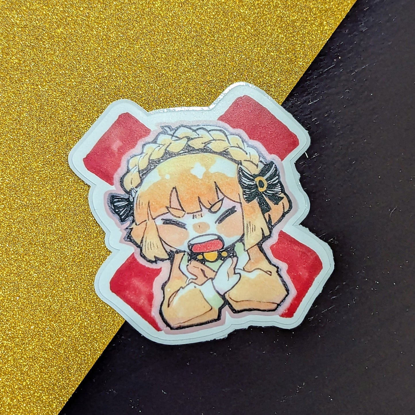 Vinyl Sticker - Tiph says NO! (Library of Ruina)