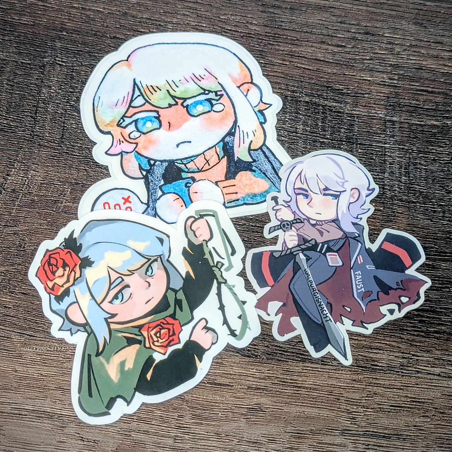 Vinyl Sticker - Fausts (Limbus Company)