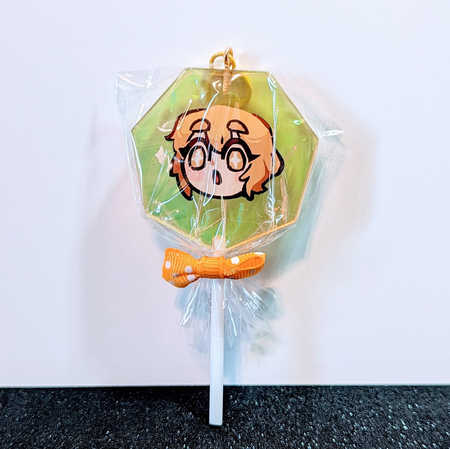 LAST STOCK - Holographic Lollipop Keychain - Limbus Lollipops (Limbus Company)