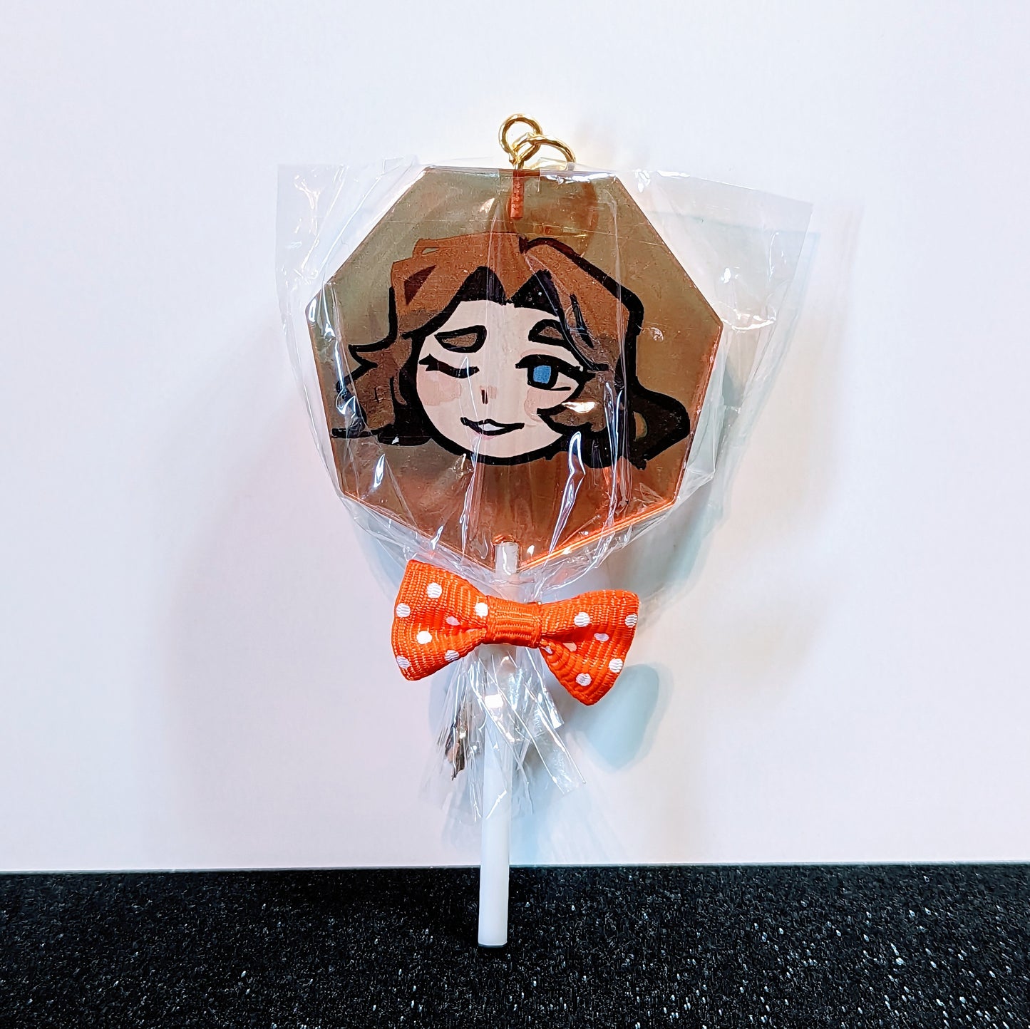 LAST STOCK - Holographic Lollipop Keychain - Limbus Lollipops (Limbus Company)