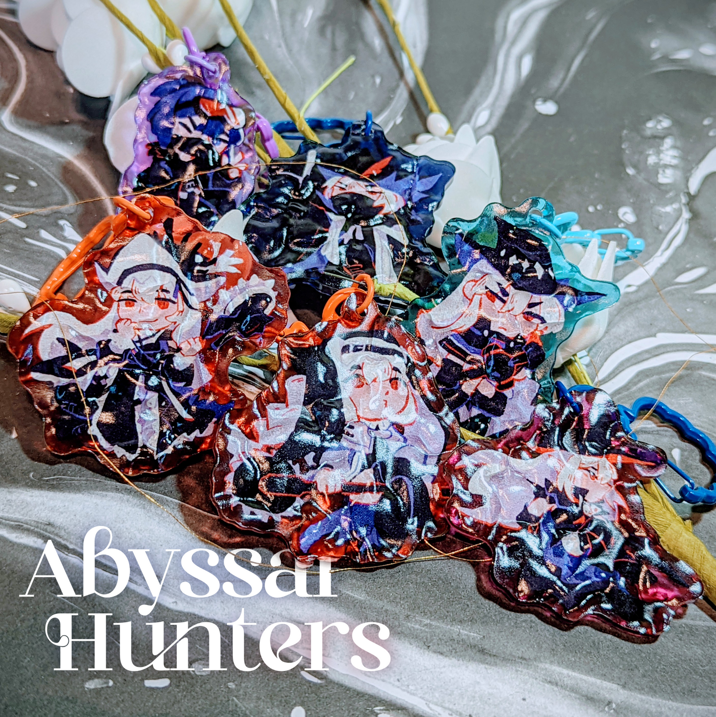 Abyssal Hunter Wave Charms (Arknights)