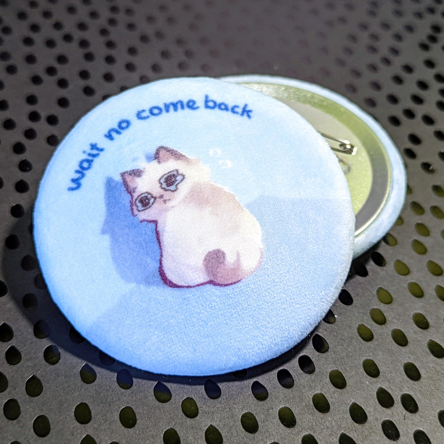 Squishy Minky Badges - Kitty Moods (Original Design)