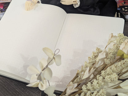 Hard Cover Notebook - Book of the Library (Gold Foil)