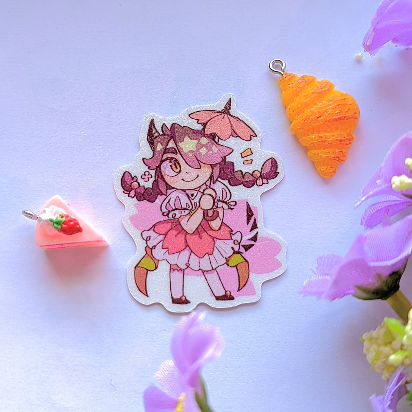 Sugar Glitter Sticker - Magical Girl Helena