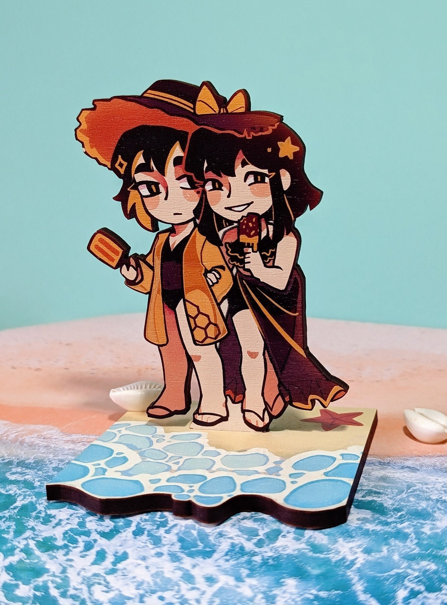 Wooden Standee - Honey and Chocolates