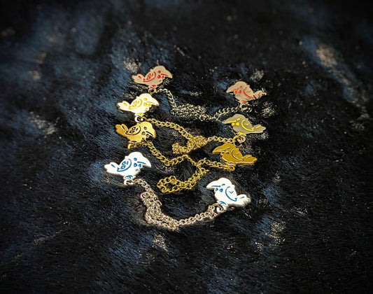 Collar Pin Sets - Ravens (Original Character)