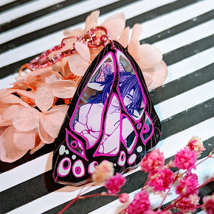 Foiled Acrylic Keychain - Metamorphosis (Original Character)