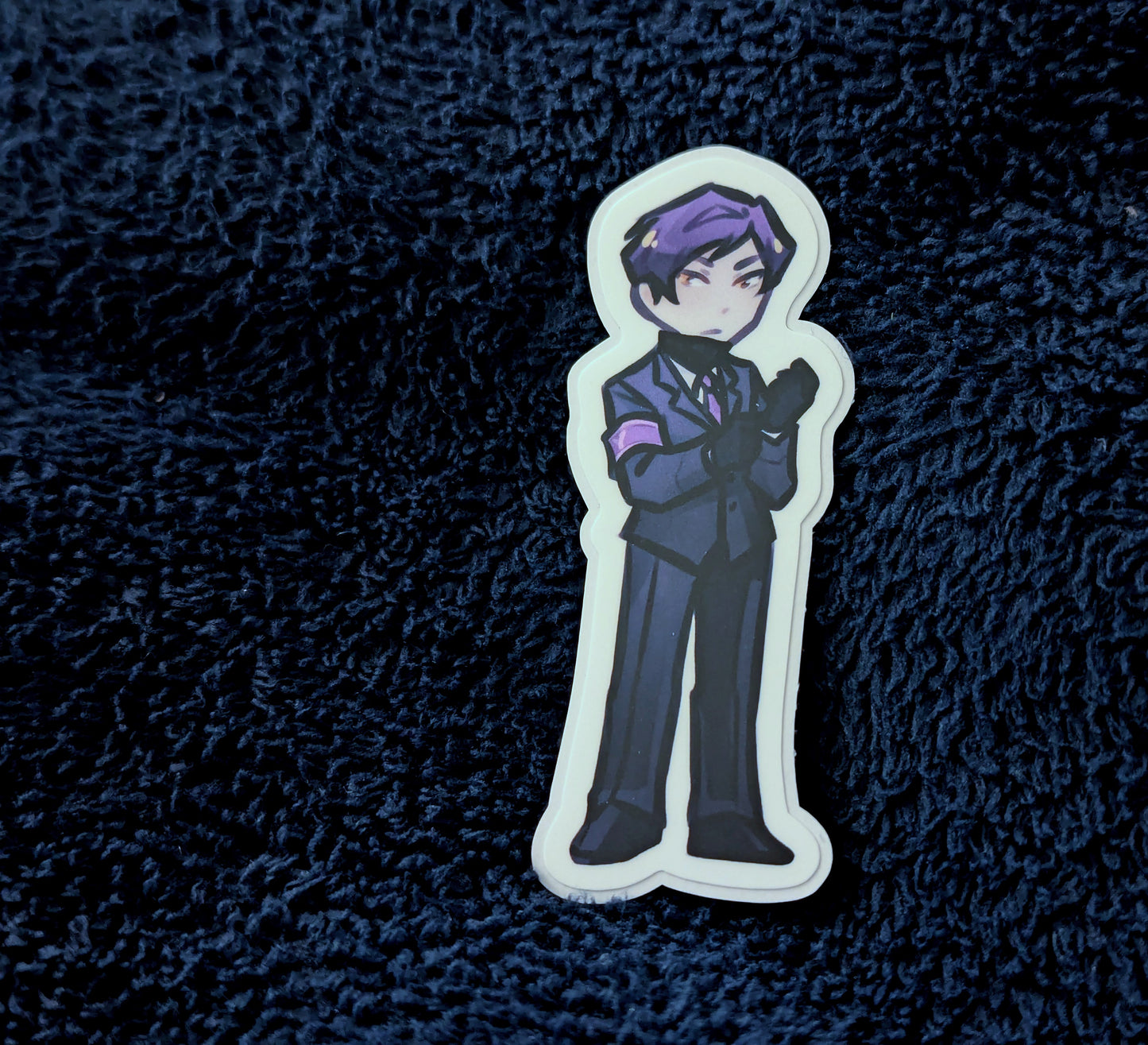 Vinyl Sticker - Researcher, Sephirah, Librarian Yesod (Lobotomy Corporation/Library of Ruina)