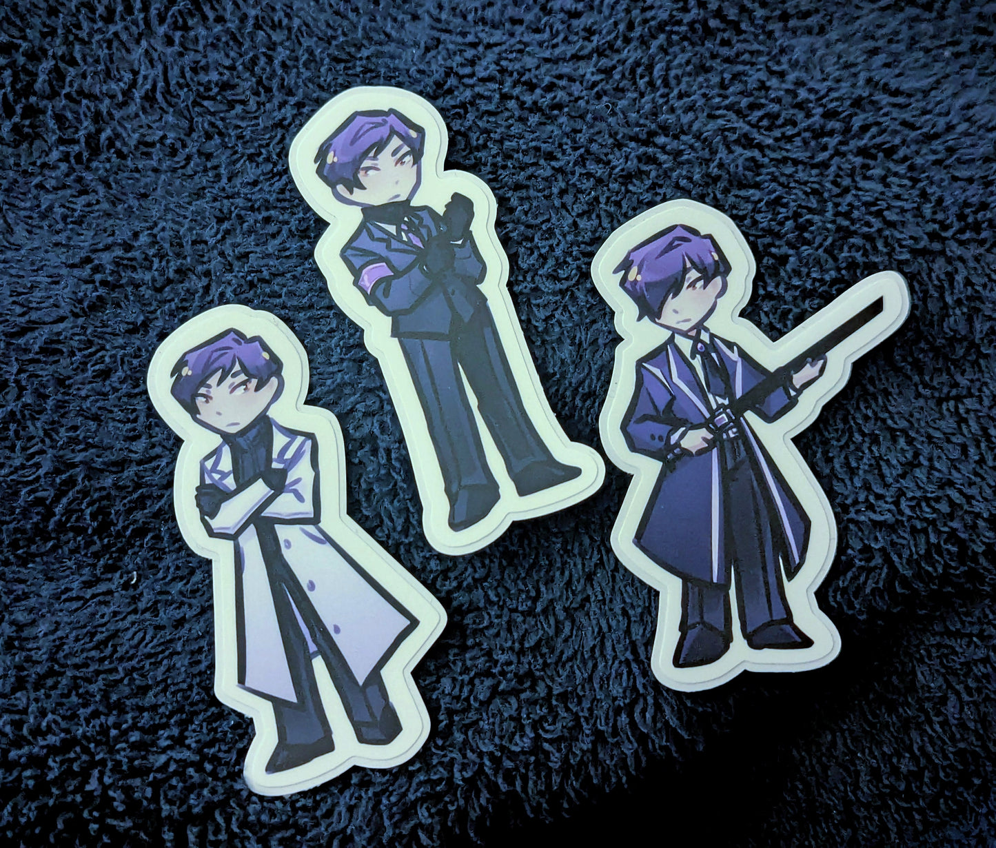 Vinyl Sticker - Researcher, Sephirah, Librarian Yesod (Lobotomy Corporation/Library of Ruina)